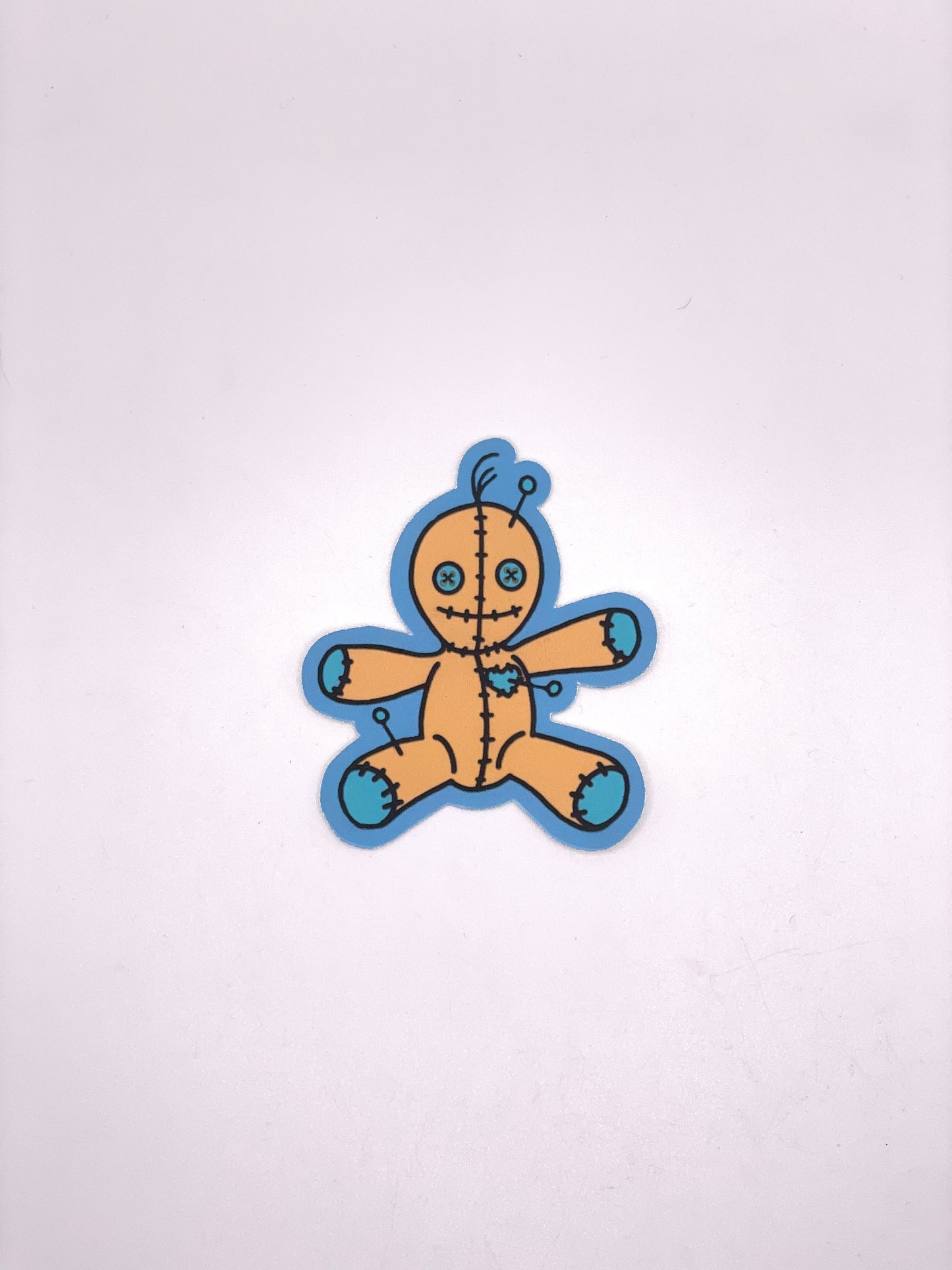 Blue Voodoo Doll