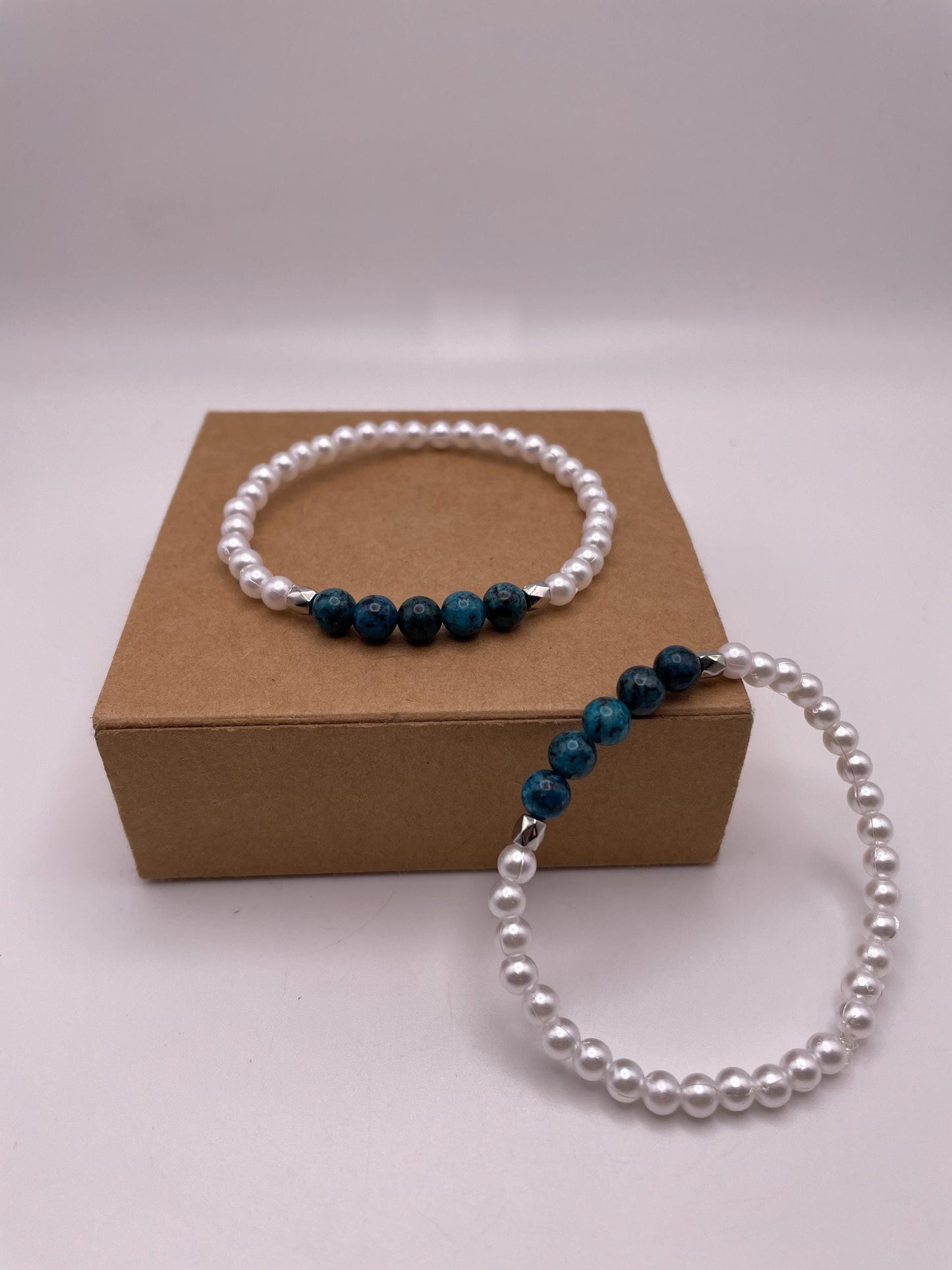 Blue Dalmatian Jasper Bracelet