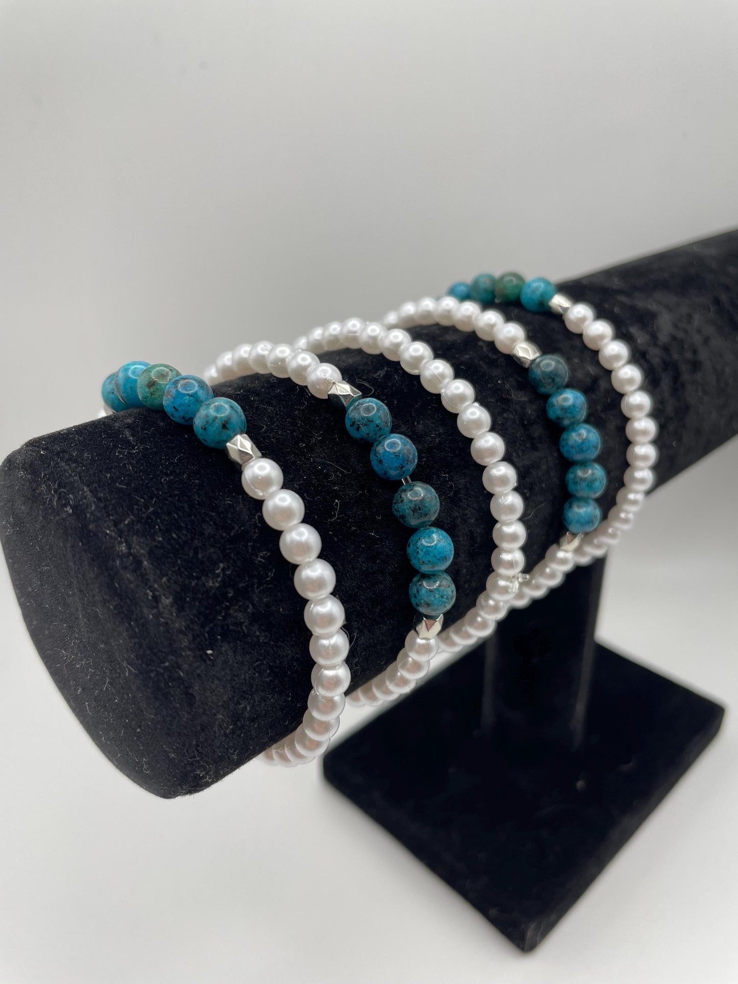 Blue Dalmatian Jasper Bracelet