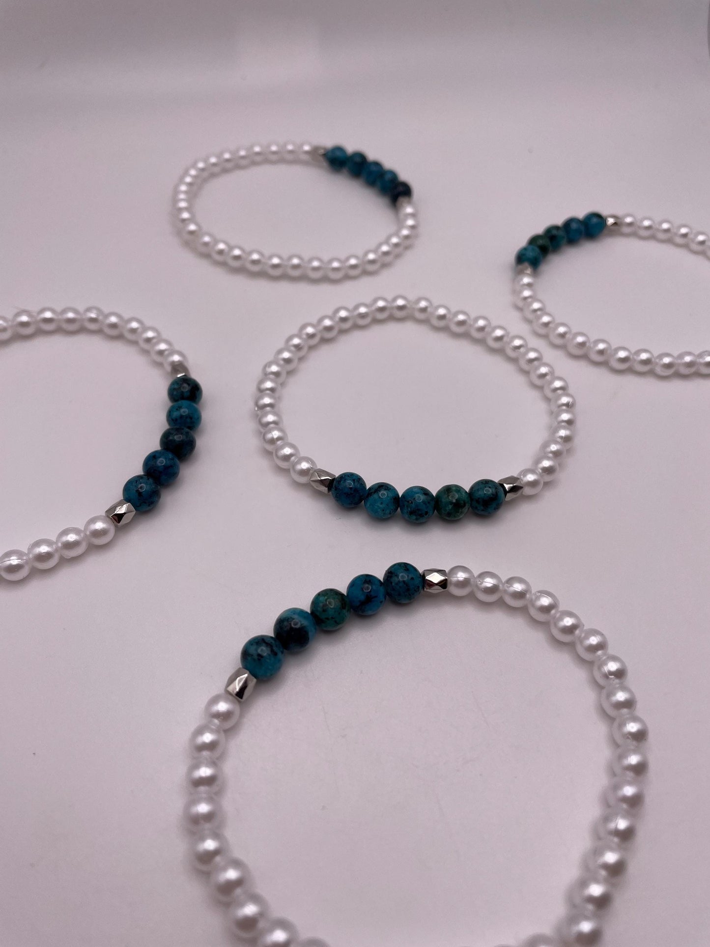Blue Dalmatian Jasper Bracelet