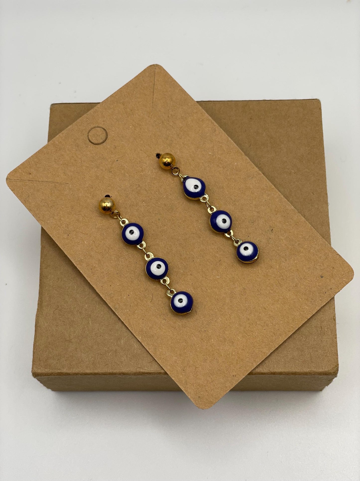 Evil Eye Drop Earrings