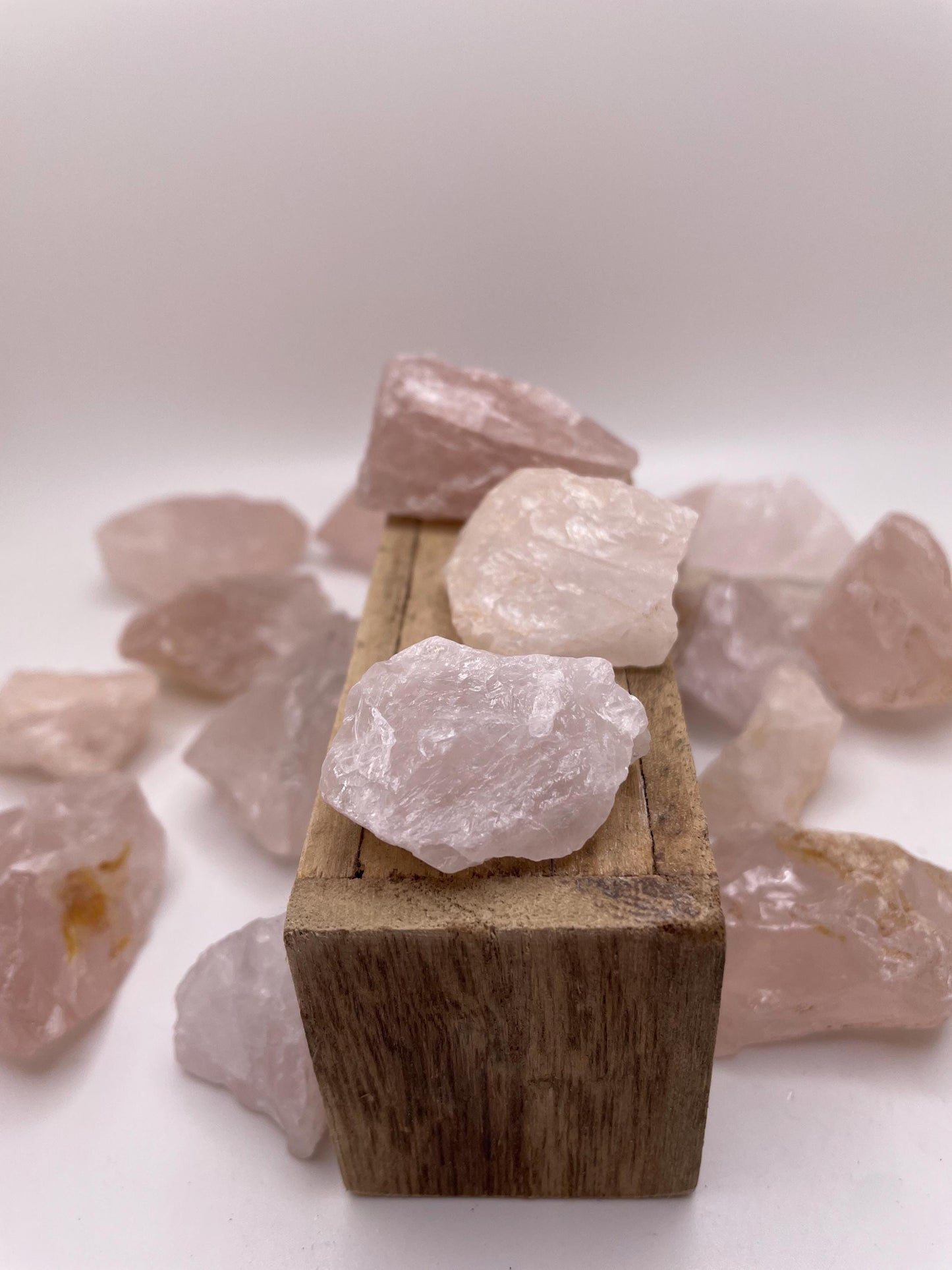 Raw Rose Quartz Crystal