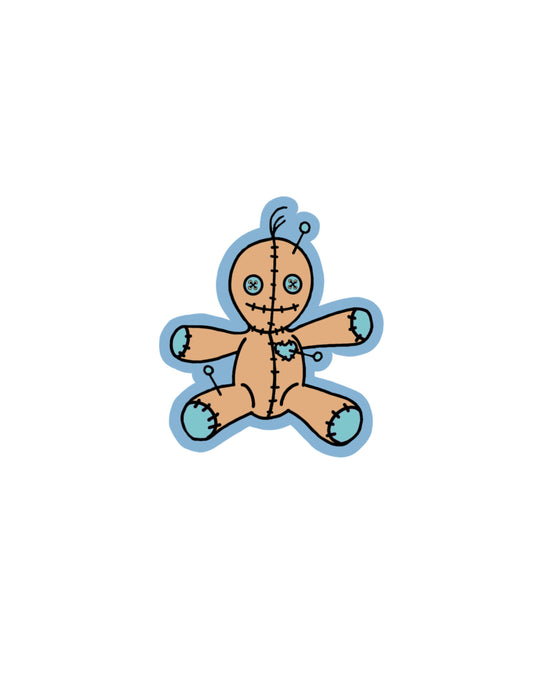 Blue Voodoo Doll