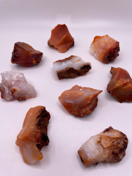 Rough Carnelian Crystal