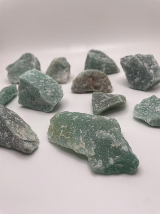 Raw Green Aventurine
