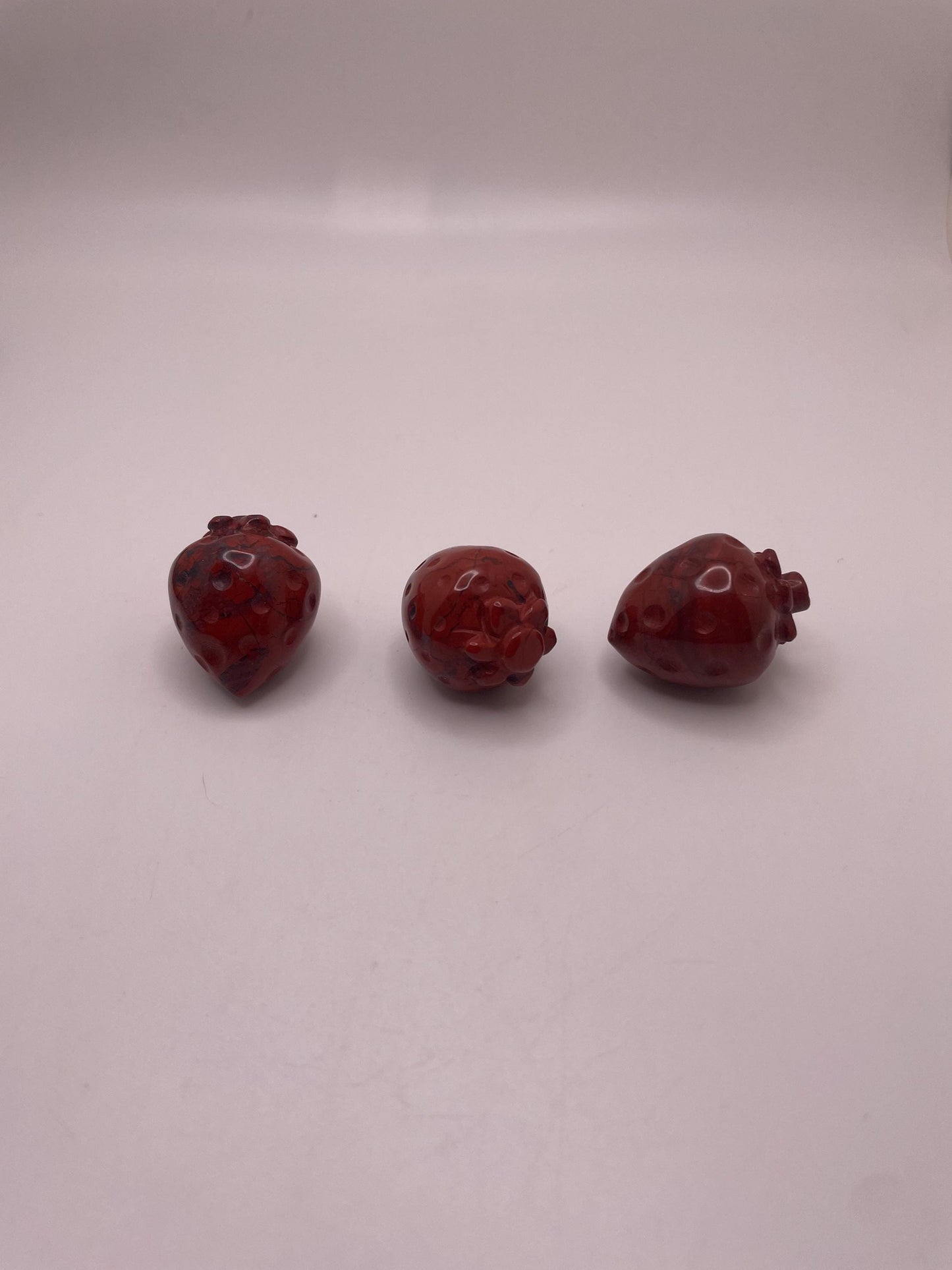 Red Jasper Strawberry Shaped Crystals