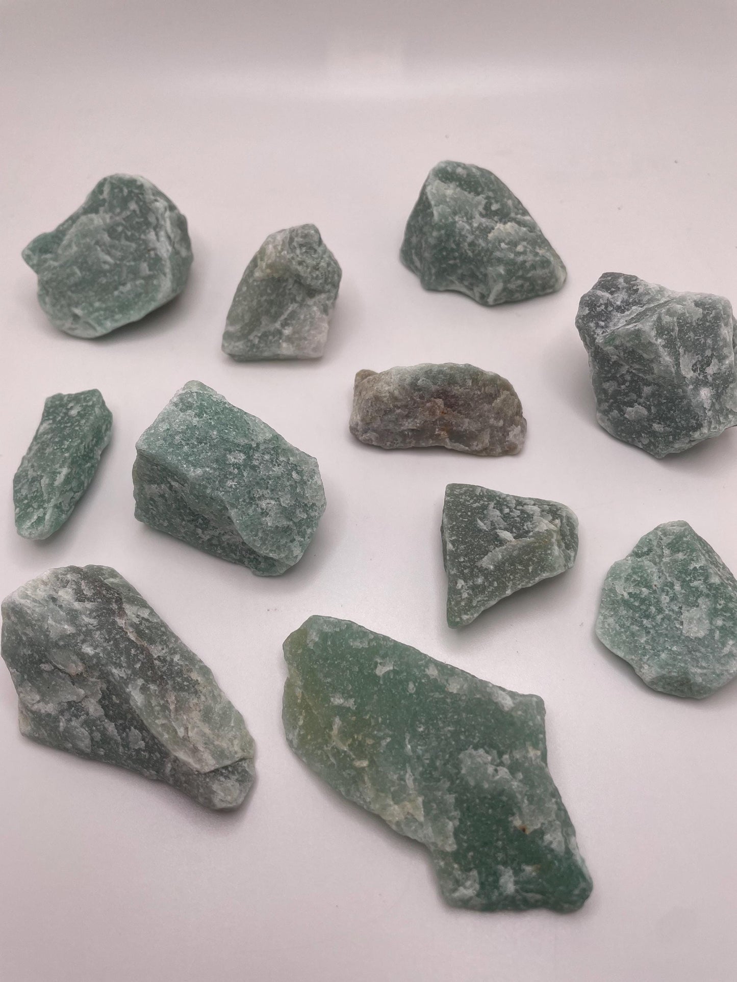Raw Green Aventurine