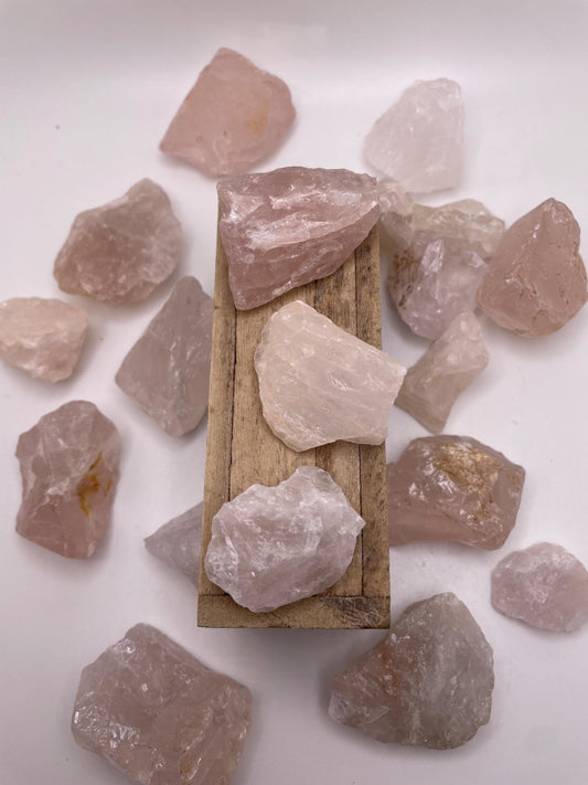 Raw Rose Quartz Crystal